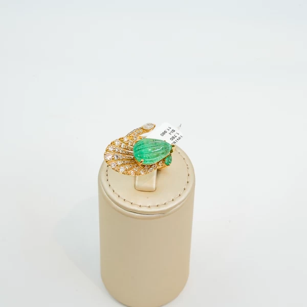 Diamond Emerald Ring