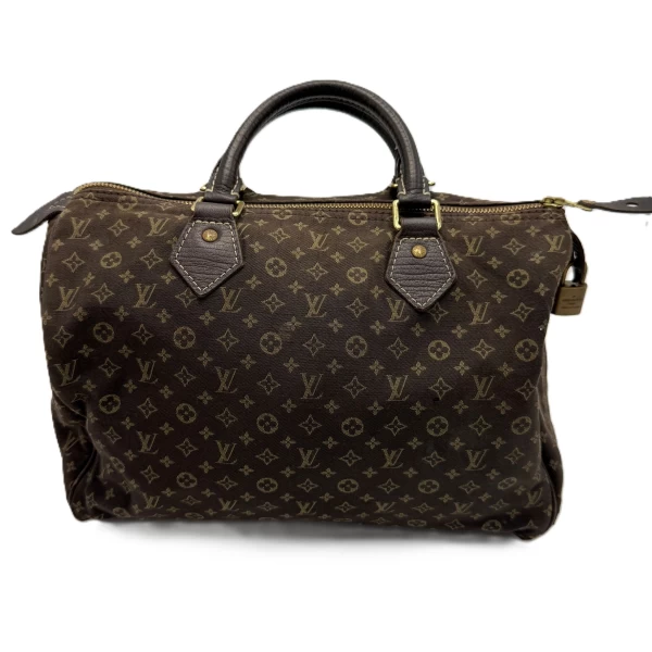 Louis Vuitton Monogram Mini Lin Canvas Speedy 30 Bag