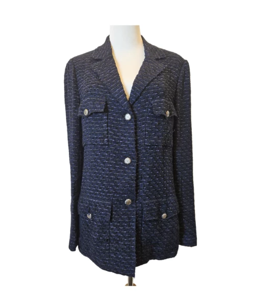 Chanel CC Buttons Timeless Tweed Jacket