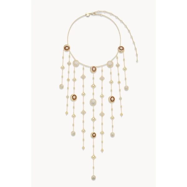 Desert Tale Rain Necklace - Red Jasper