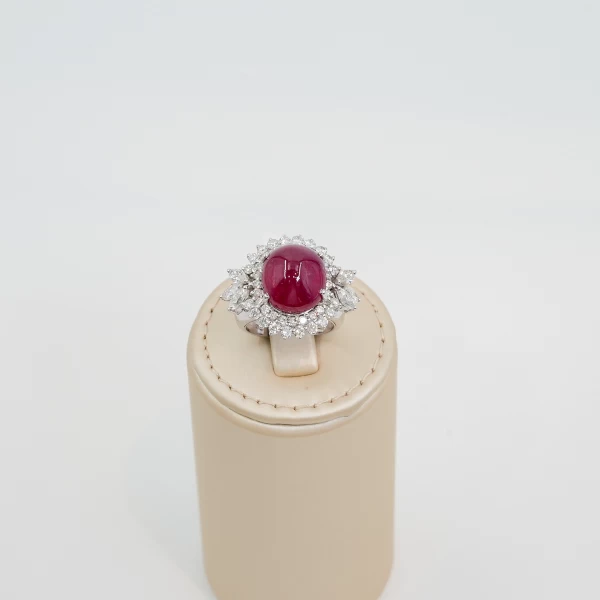 Diamond Ruby Ring