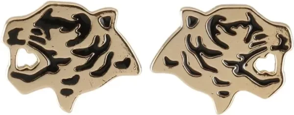 Kenzo Tiger Gold Earrings