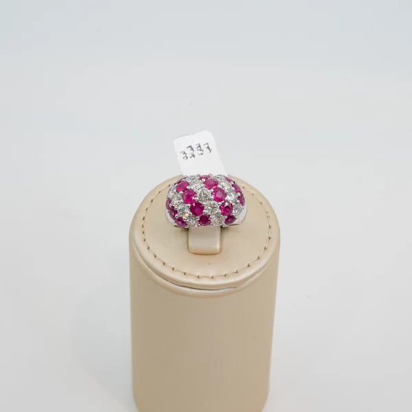 Diamond Ruby Ring