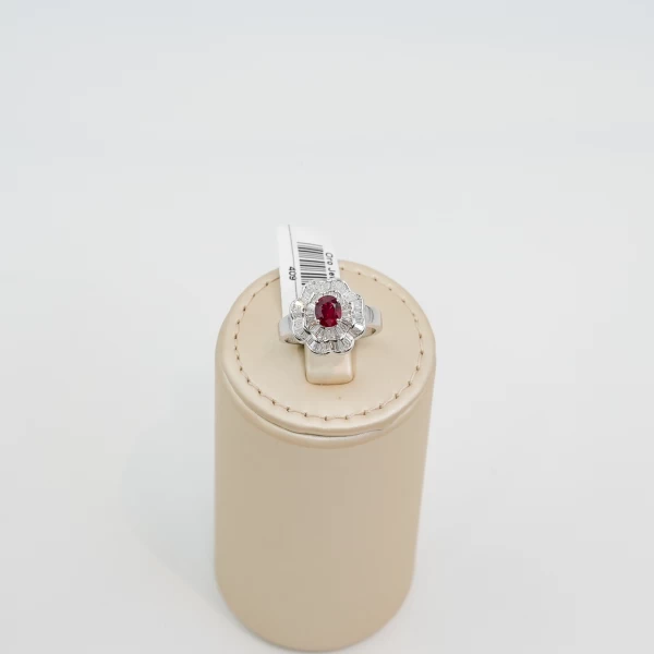 Diamond Ruby Ring