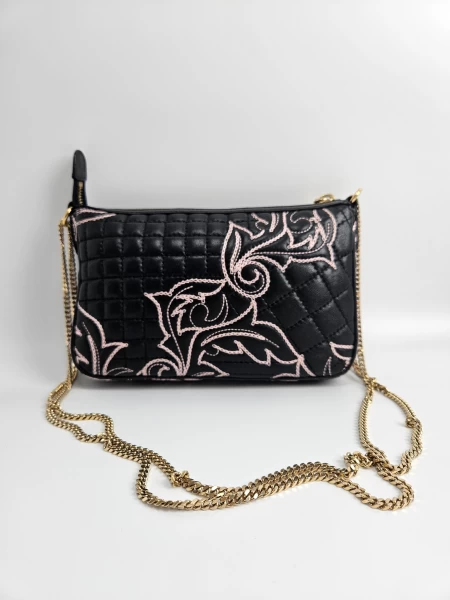 Versace Quilted Leather  Chain Mini Bag
