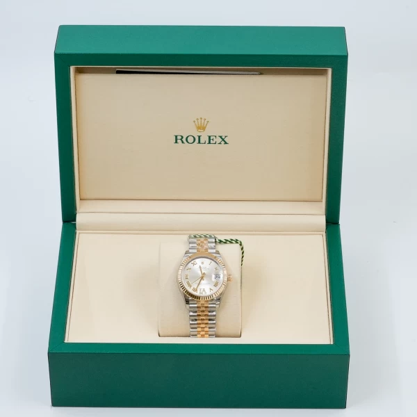 Rolex Lady-Datejust Two-Tone Fluted Roman Dial