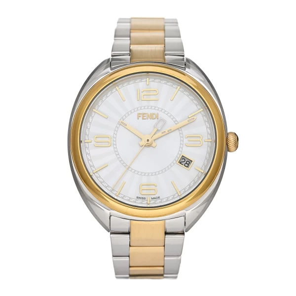 Fendi Momento Two Tone Ladies F211234000 Quartz Watch
