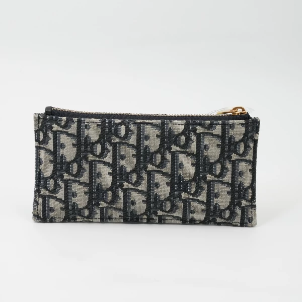 Dior Oblique Zipped Card Holder: Compact Luxury